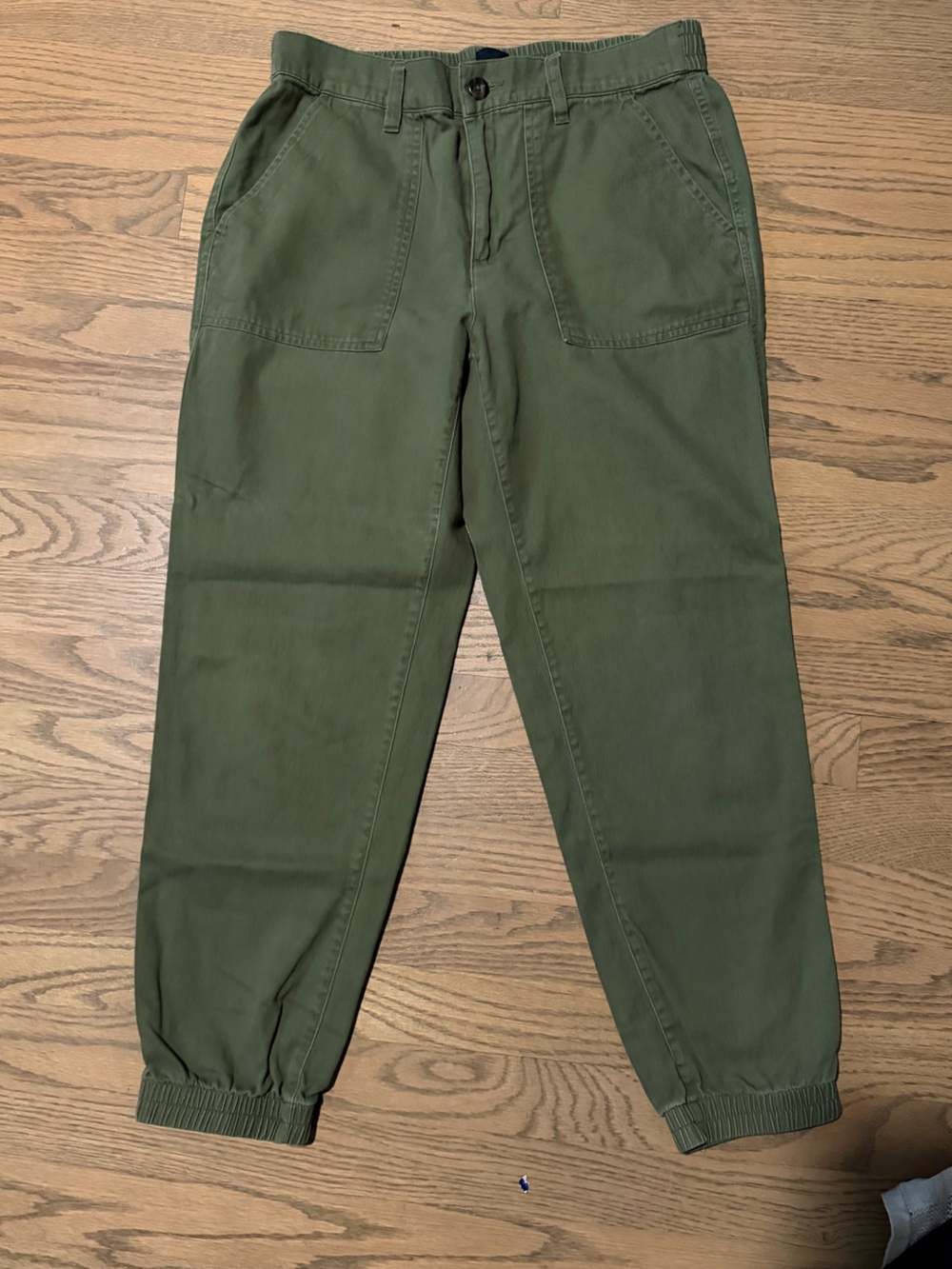 GAP Olive Utility Jogger Pants